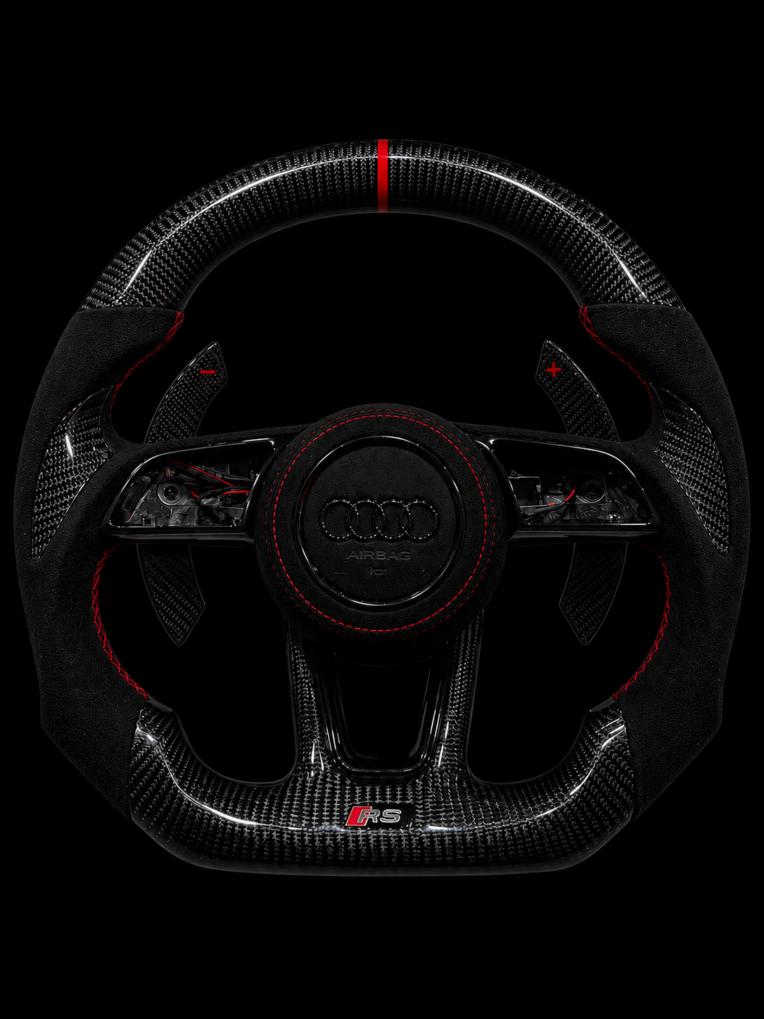 Audi RS (2017-2023) Carbon Fiber Steering Wheel