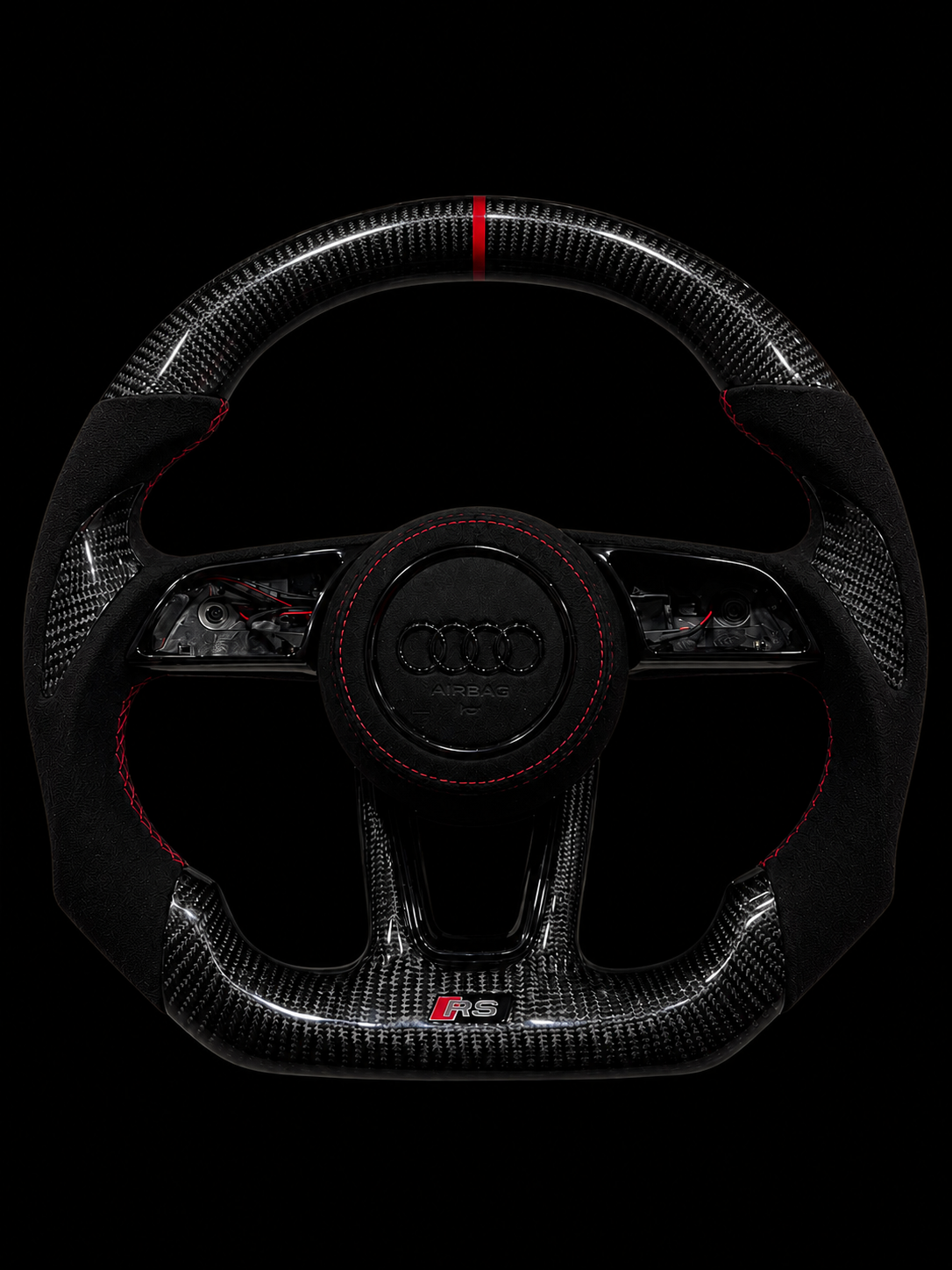 Audi RS (2017-2023) Carbon Fiber Steering Wheel