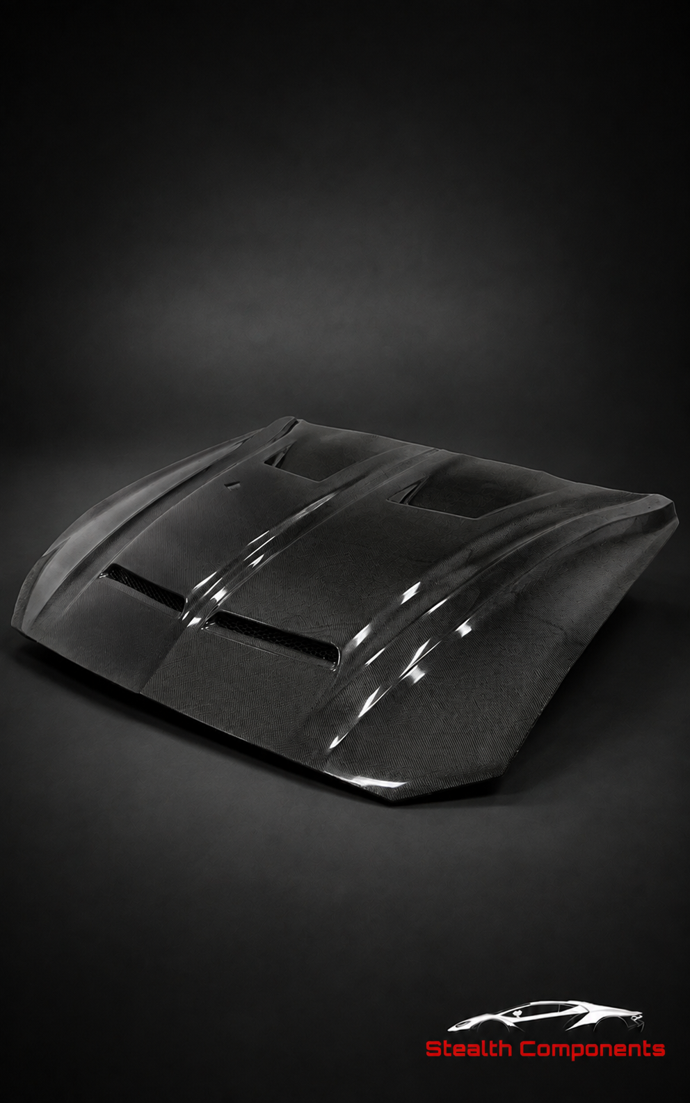 2018-2023 Mustang Super Snake Carbon Fiber Hood