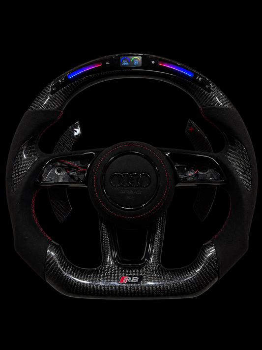 Audi RS (2017-2023) Carbon Fiber Steering Wheel