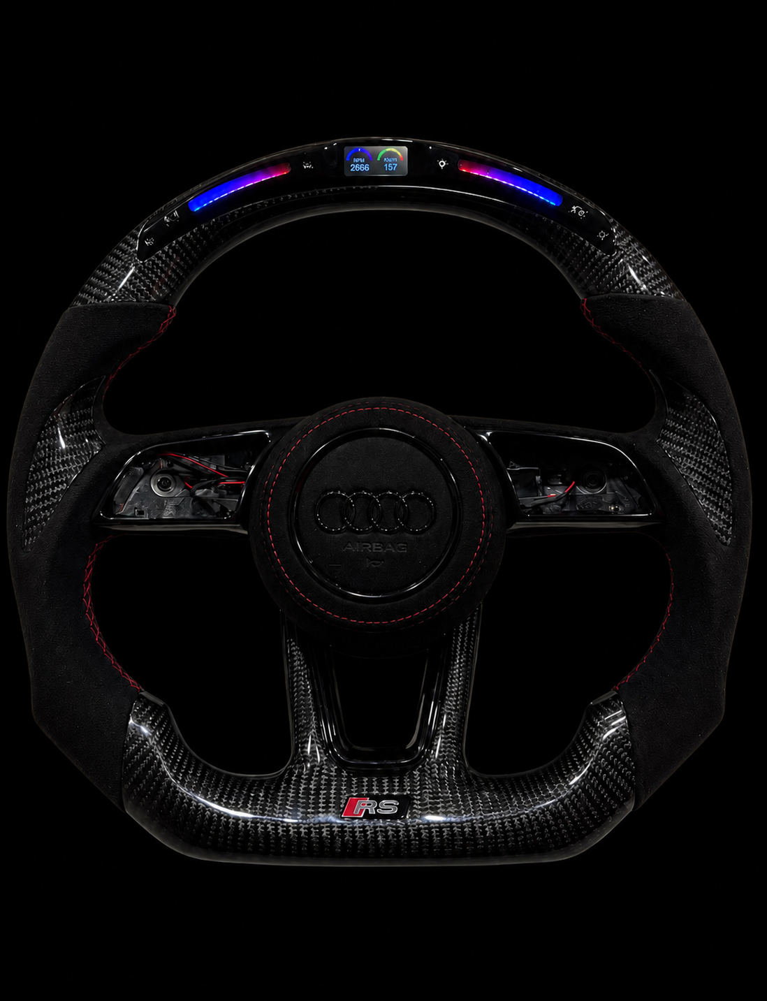 Audi RS (2017-2023) Carbon Fiber Steering Wheel