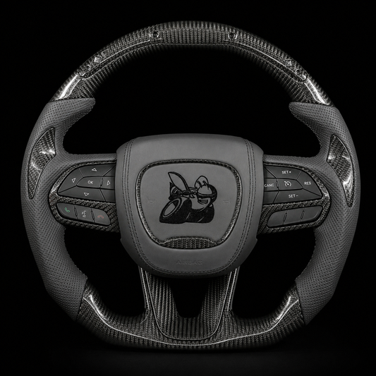 2021 Dodge Challenger ScatPack Carbon Fiber Steering Wheel