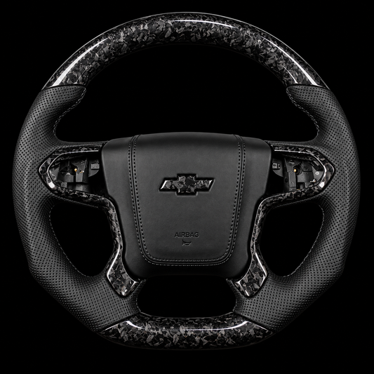 2014-2018 Chevrolet Silverado Forged Carbon Fiber Steering Wheel