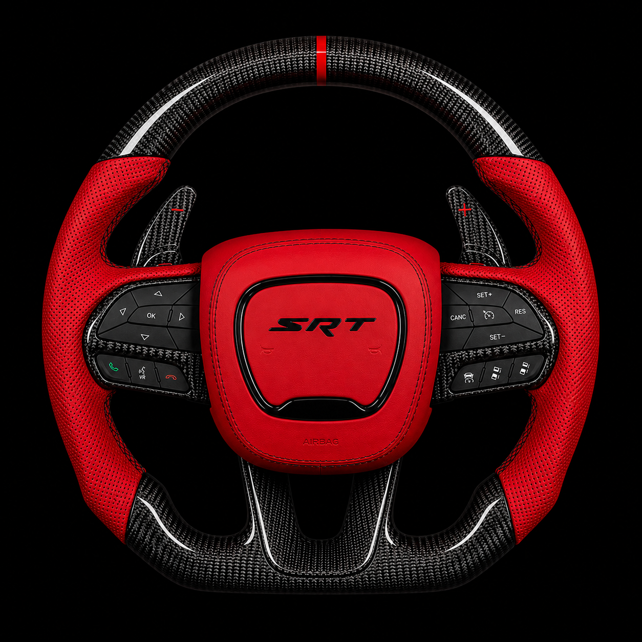 Dodge SRT Carbon Fiber Steering Wheel