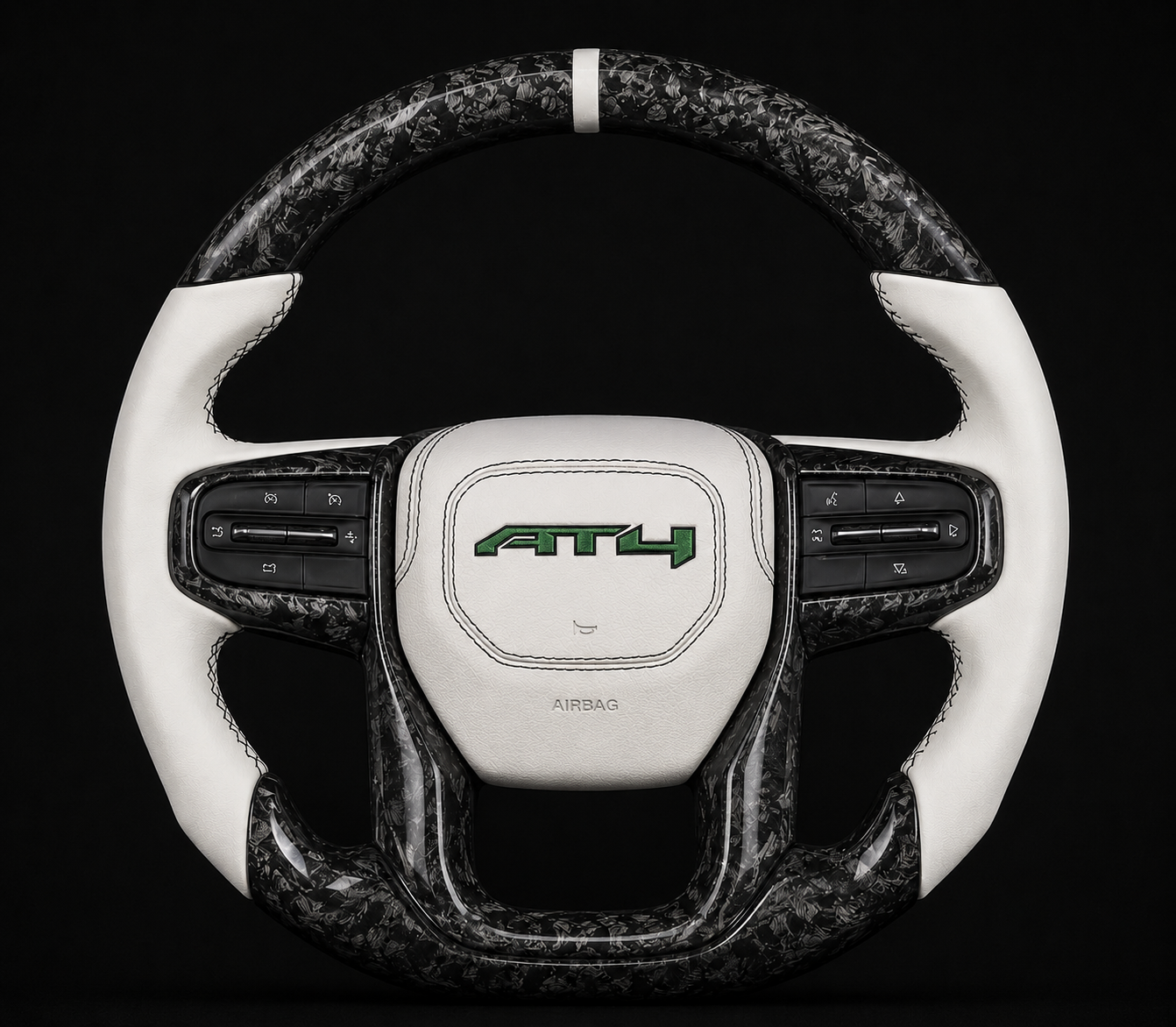 GMC Canyon AT4 2026 Forged Carbon Fiber Steering Wheel