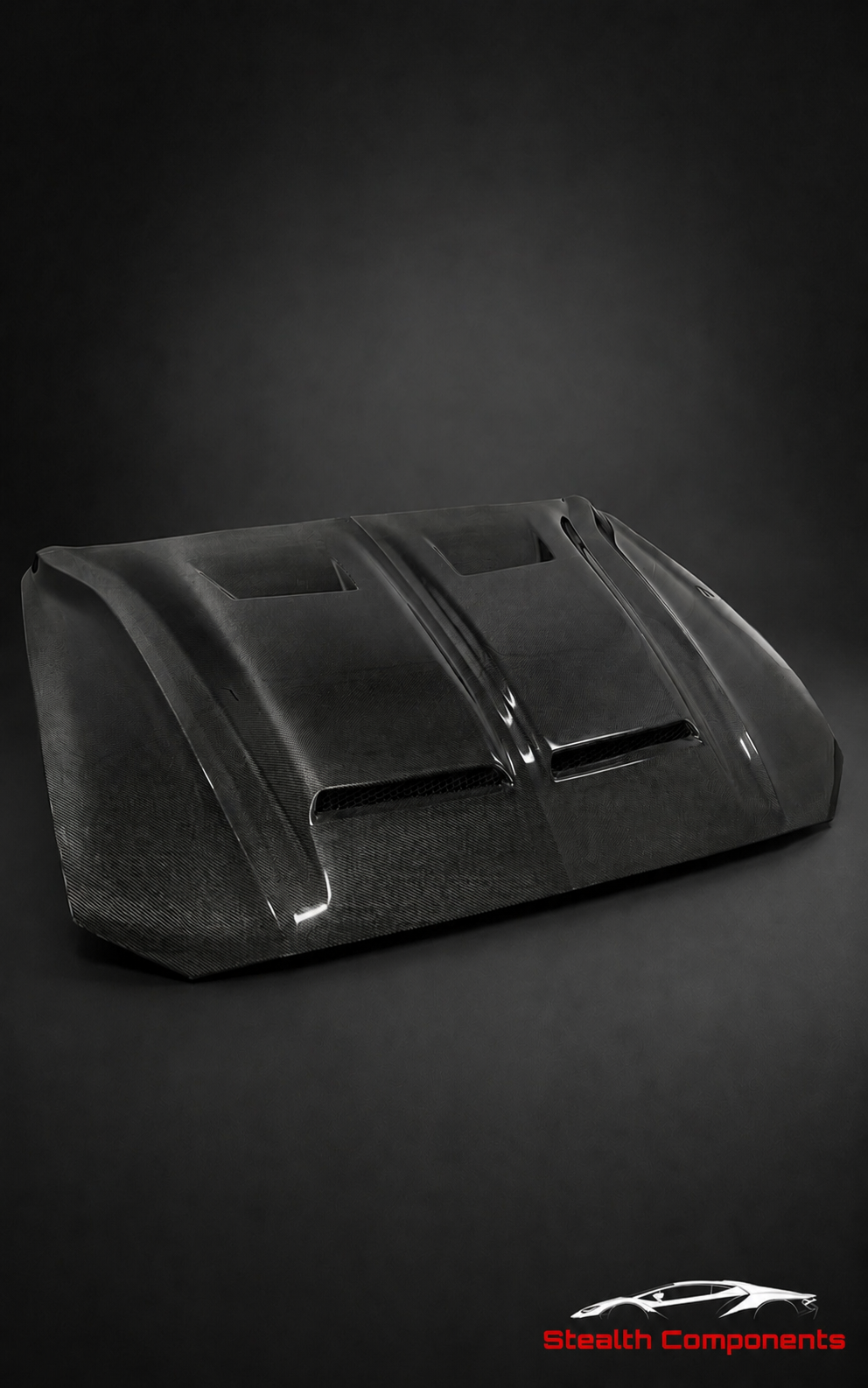 2018-2023 Mustang Super Snake Carbon Fiber Hood