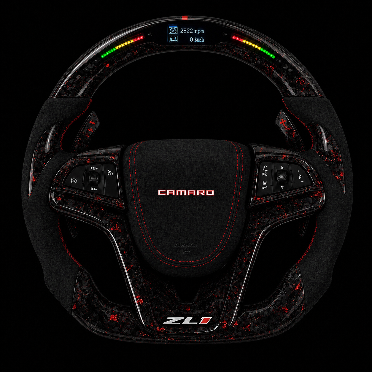 Chevrolet Camaro ZL1 Forged Carbon Fiber Steering Wheel