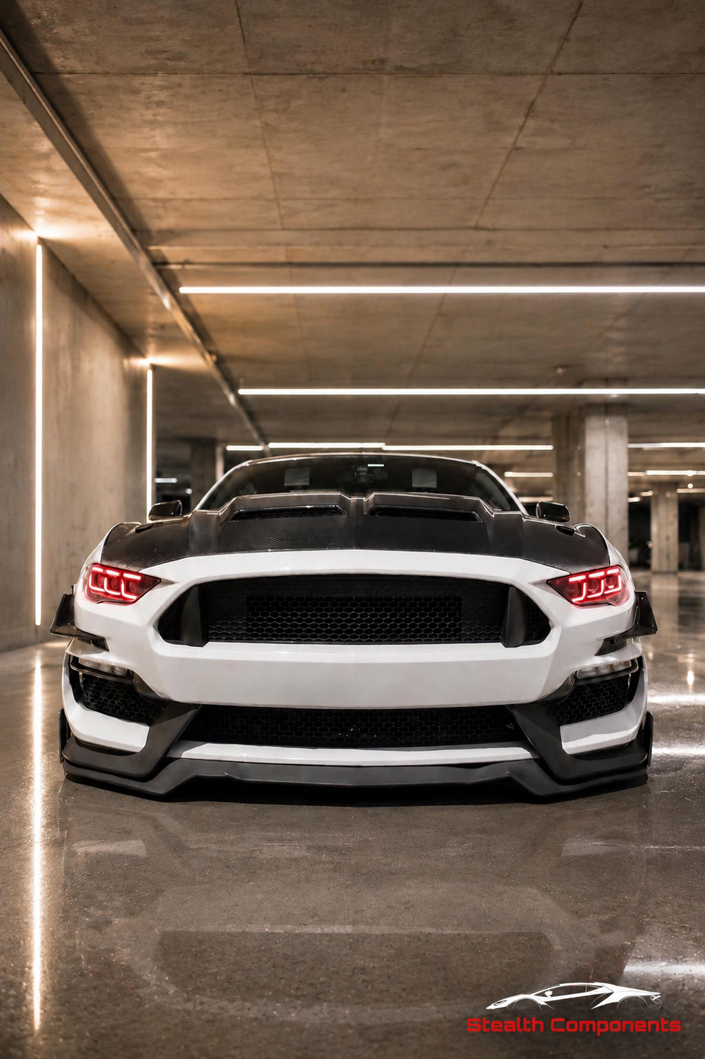 2018-2023 Mustang Super Snake Carbon Fiber Hood