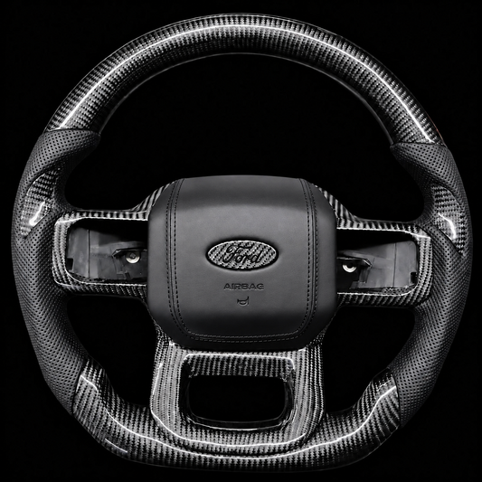 2021+ Ford F-150 Carbon Fiber Steering Wheel