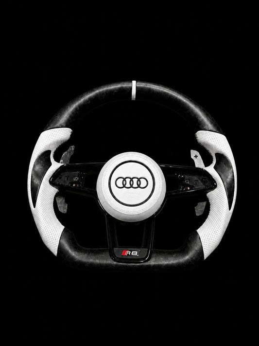 Audi R8 Satin Forged Carbon Steering Wheel