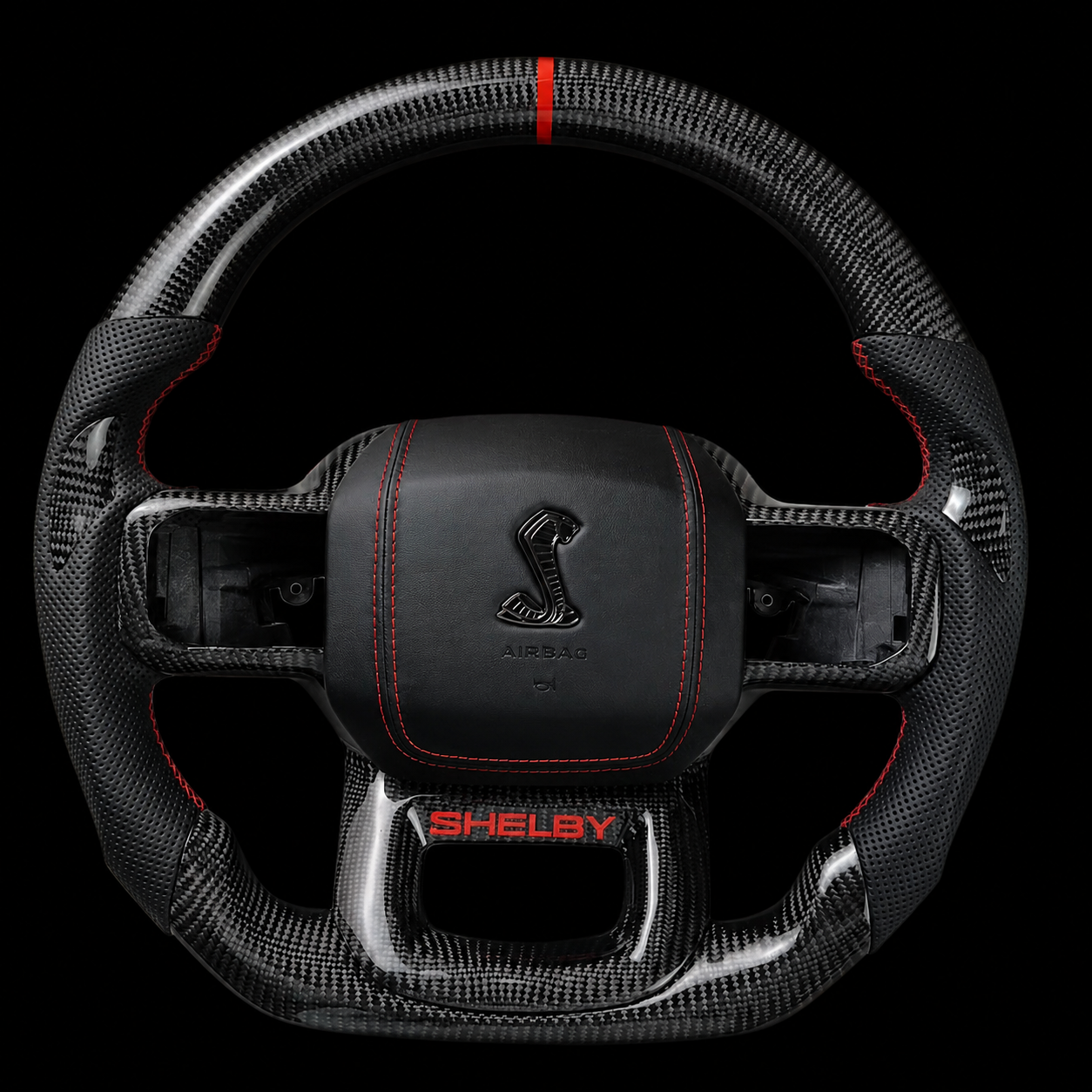 Shelby F-150 Carbon Fiber Steering Wheel