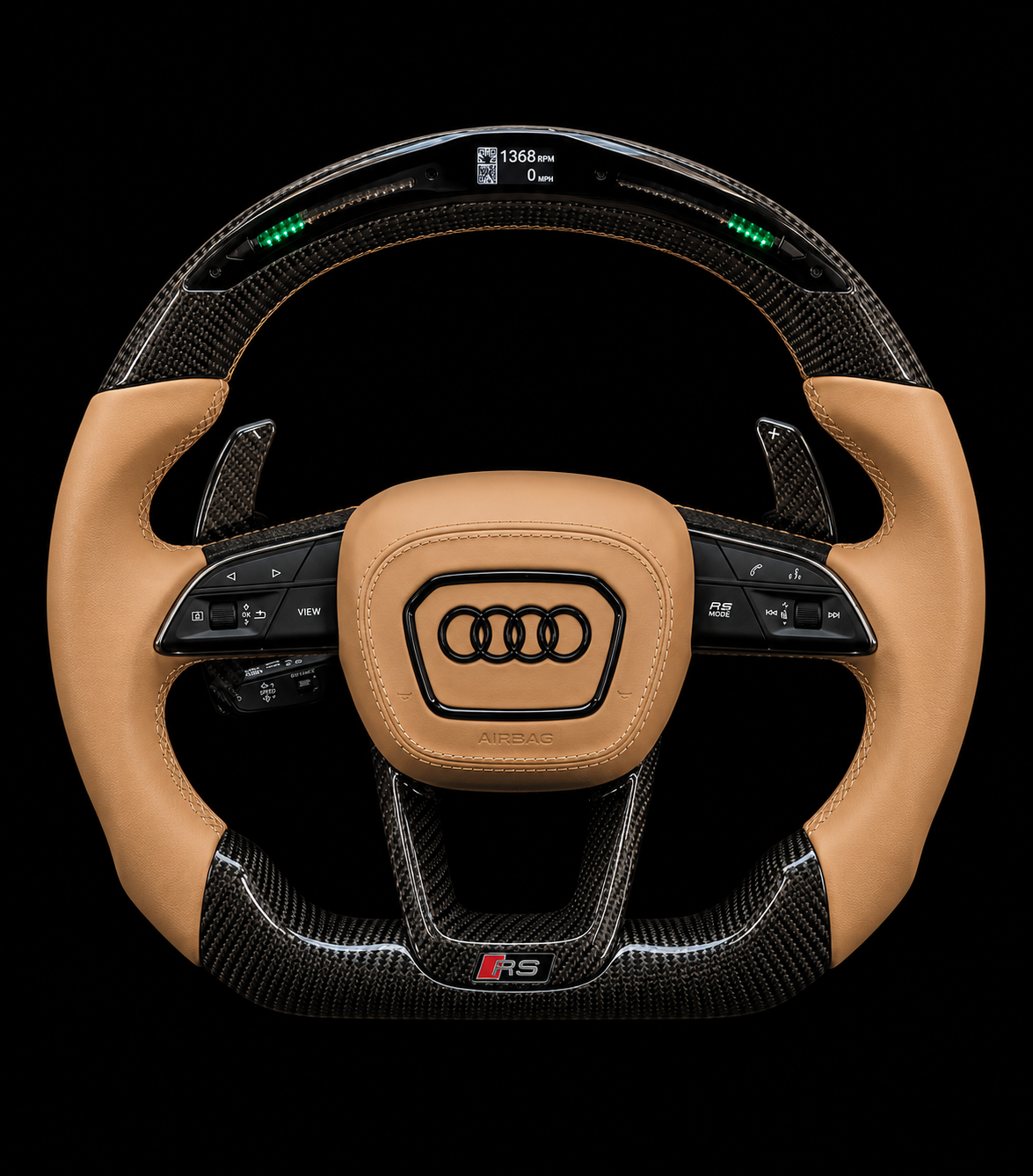 2024 Audi RSQ8 Carbon Fiber Steering Wheel
