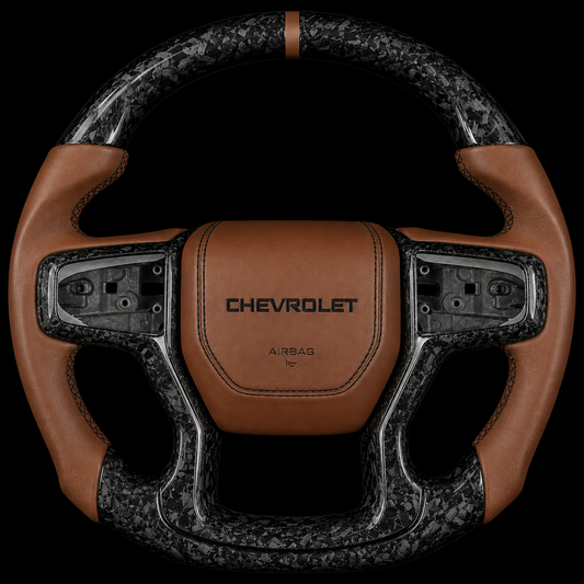 2022 Chevrolet Silverado 1500 Forged Carbon Fiber Steering Wheel