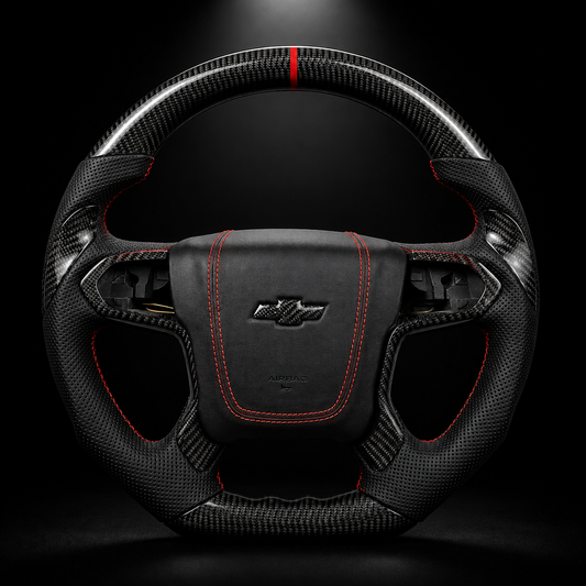 Chevrolet Silverado 2014-2018 Carbon Fiber Steering Wheel
