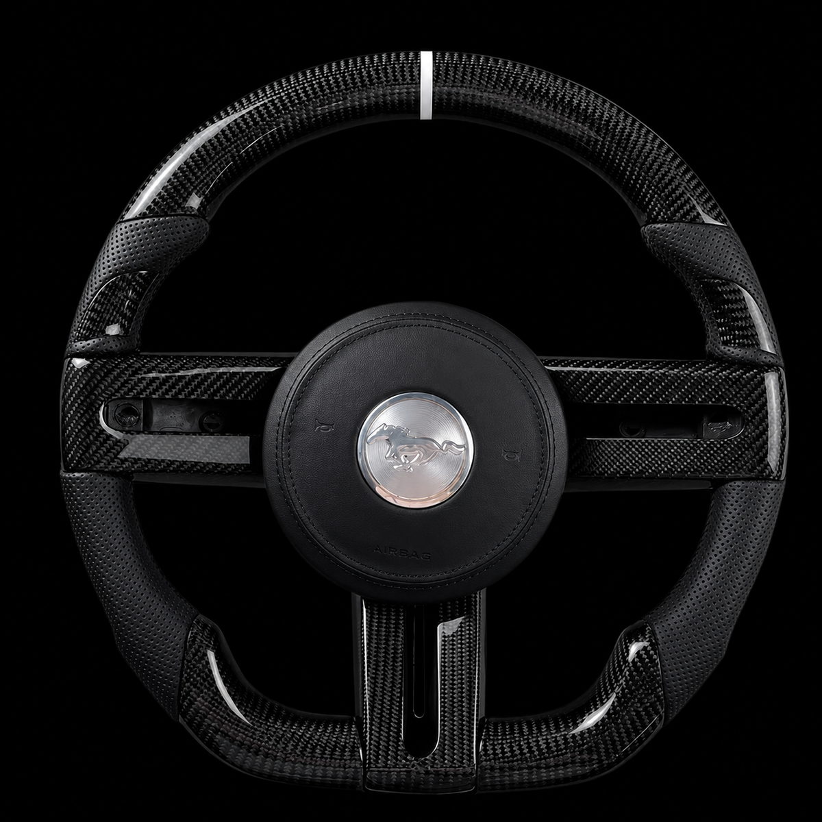 2007 Mustang Carbon Fiber Steering Wheel