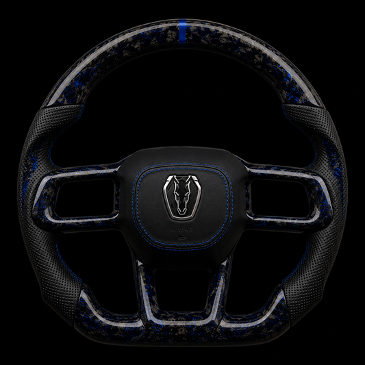 2024-2026 Mustang Dark Horse Forged Carbon Fiber Steering Wheel