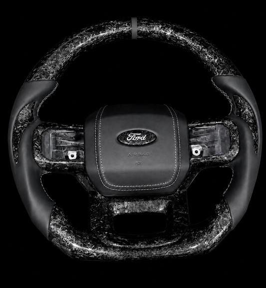 2021+ Ford F150 Forged Carbon Fiber Steering Wheel ￼